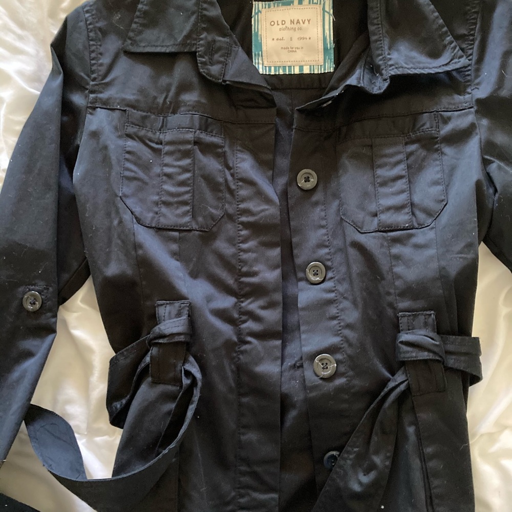 Like New Old Navy Cropped Utility Jacket